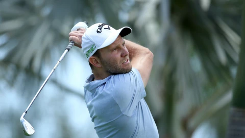 El alemán Maximilian Kieffer es uno de los líderes en el Gran Canaria Lopesan Open