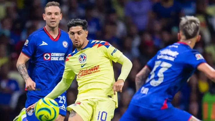 Así sería la alineación del América y Cruz Azul para la final de vuelta de la Liga MX 2024