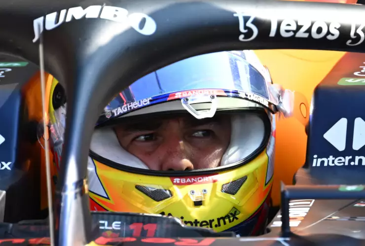 Checo Pérez en el Gran Premio de los Países Bajos