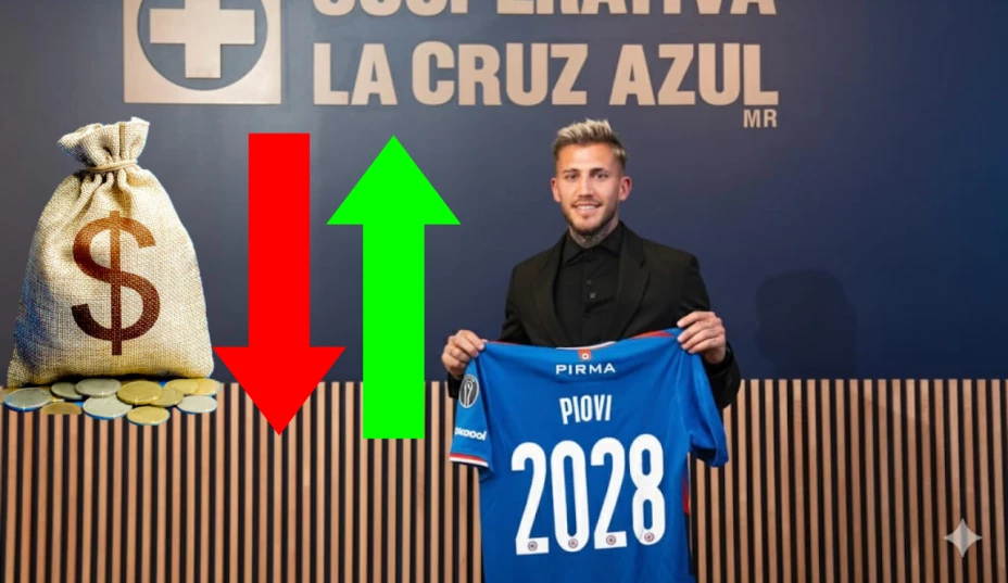 Gonzalo Piovi: su precio ACTUALIZADO tras renovación de contrato en Cruz Azul