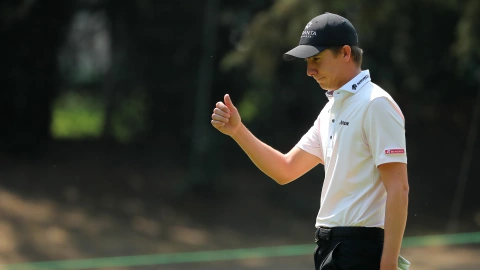 Carlos Ortiz en el World Golf Championships-Mexico Championship