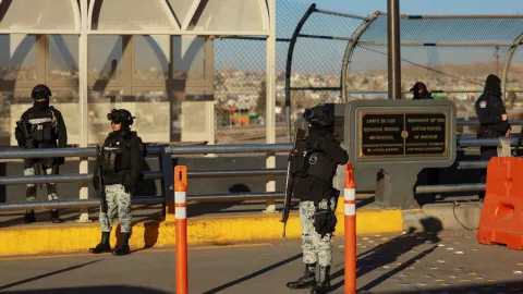 La frontera México Estados Unidos