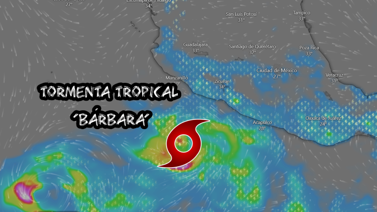 Tormenta Tropical Bárbara_ Estos Estados podrían ser afectados por el ciclón.jpg