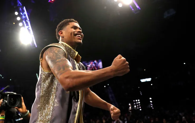 Shakur Stevenson Gervonta Davis Getty