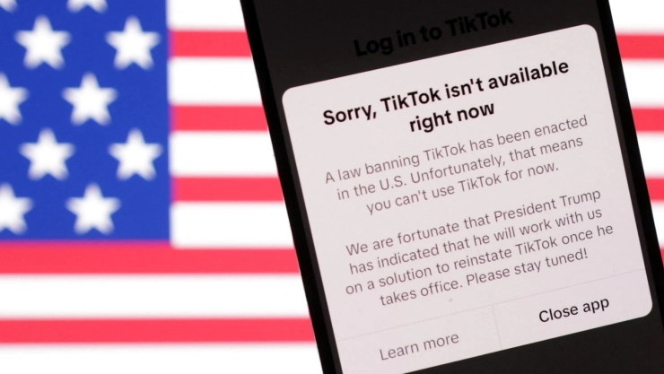 TikTok no puede ser descargada de Apple Store ni de Google Play en EU.