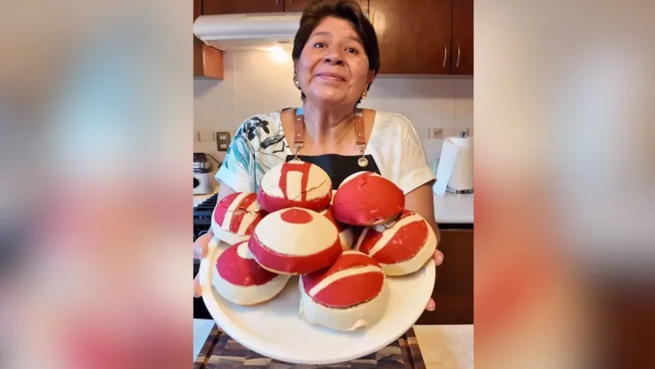 La creadora de contenido Abue Angie creó las “army-conchas” en honor a BTS.