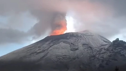 donde ver en vivo el popocatépetl