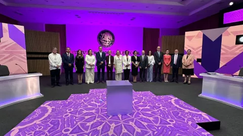 Así se vivió el primer debate presidencial entre Sheinbaum, Gálvez y Máynez