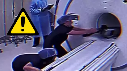 La tragedia se dio por el error de ingresar equipo no permitido al resonador