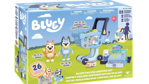 Caja registradora de Bluey