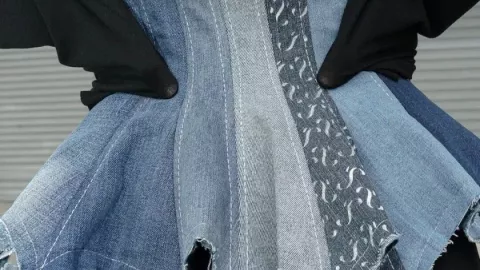 4 ideas para reciclar ropa vieja que ya no uses: transforma tus jeans anchos en otras prendas para mujer