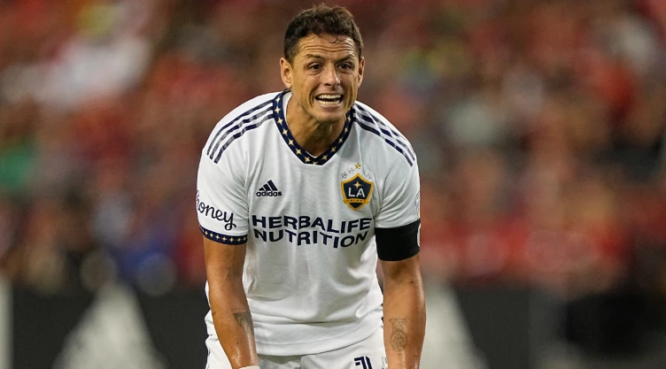 Javier Hernández con el LA Galaxy