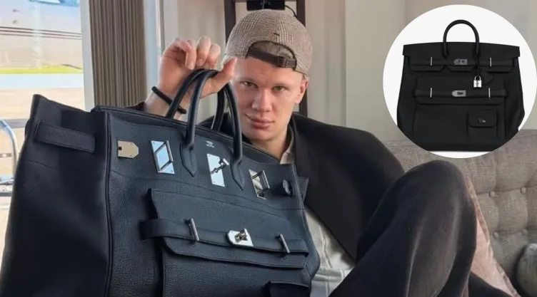 Erling Haaland y su IMPRESIONANTE colección de bolsos que supera los cinco MILLONES de pesos
