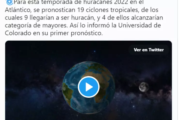 ciclones huracanes atlántico