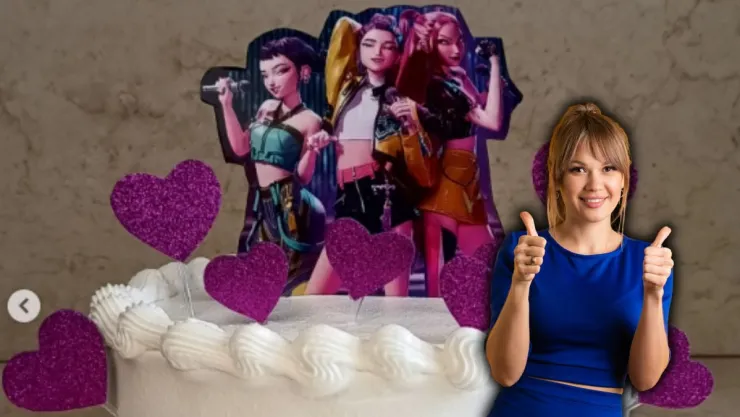 Prepara un pastel de durazno inspirado en las Guerreras K Pop: ideal para sorprender a los más chicos