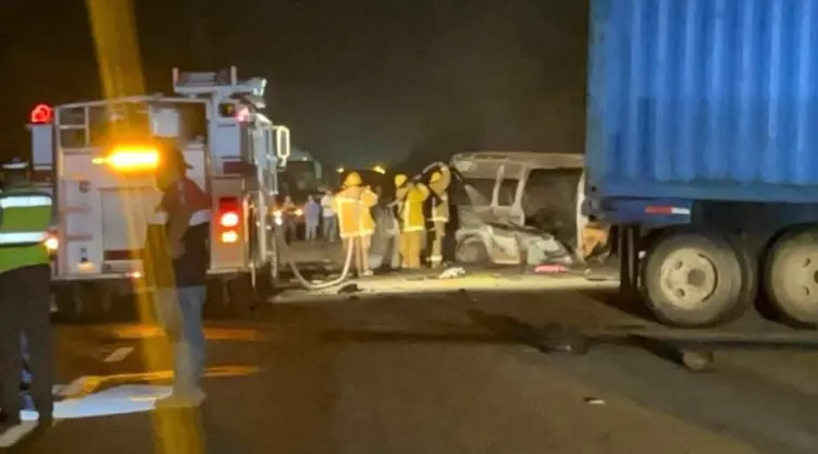 8 muertos accidente carretera federal 307 de Quintana Roo