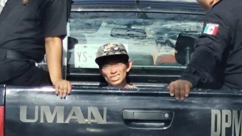 Arrestan en Umán a hombre por presunto robo con arma blanca