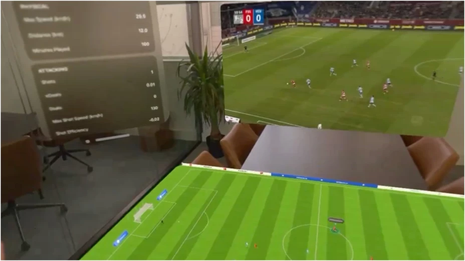 VIDEO_ ¡Increíble! Así luce ver un partido de fútbol con lentes de realidad aumentada