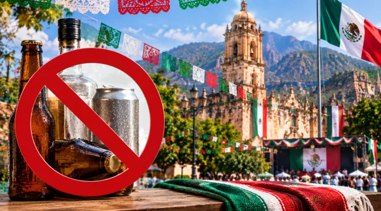 Fiestas Patrias sin alcohol: Las fechas, horarios y municipios donde aplicará la Ley Seca en Morelos