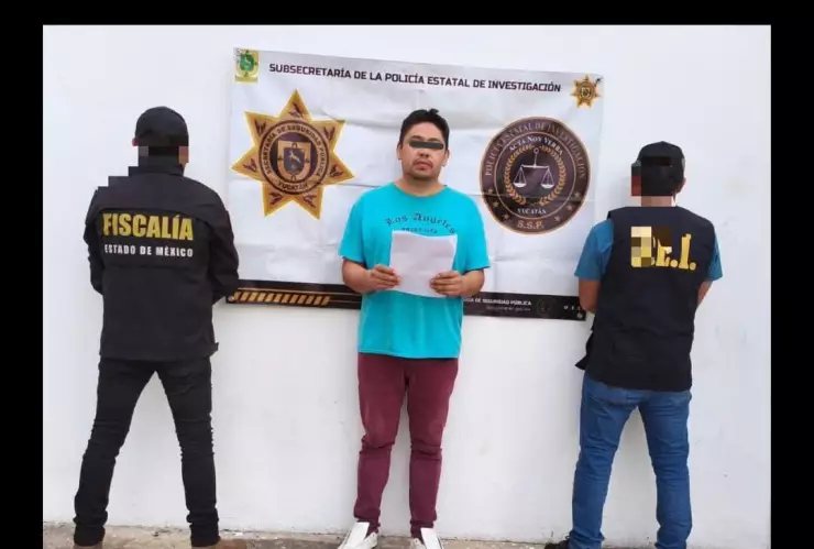 Abuso sexual: Detienen en Yucatán a un hombre acusado de agredir a una mujer en Edomex