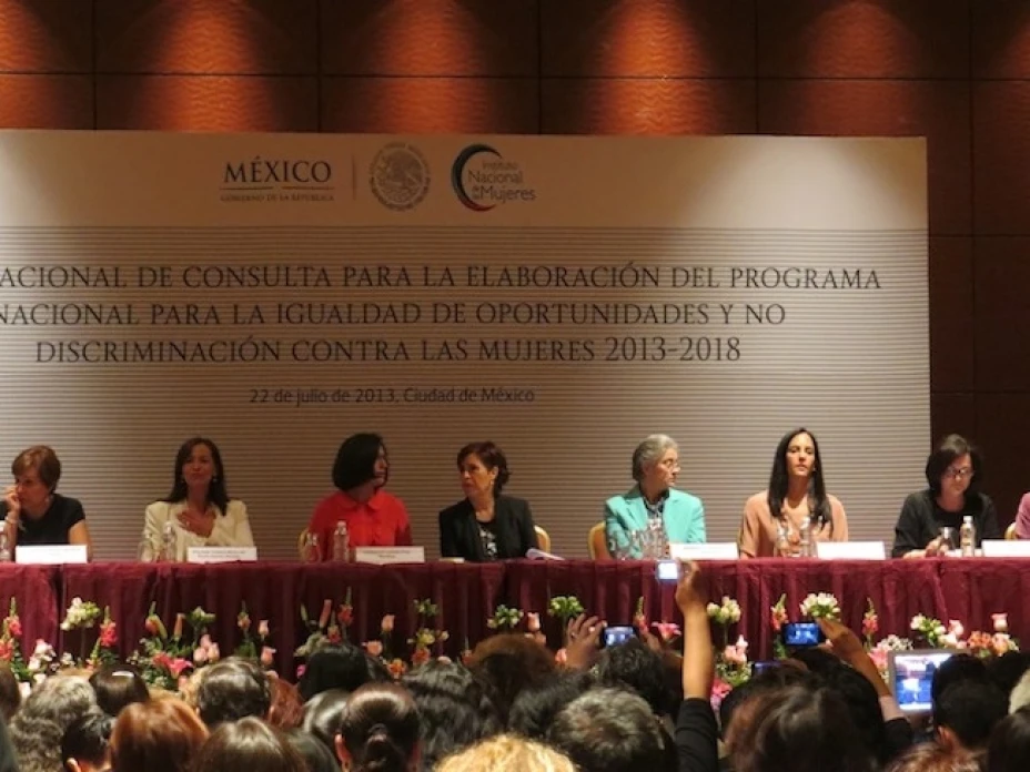 Esta es la primera vez que se intenta diseñar un plan transversal para atender las necesidades de las mujeres