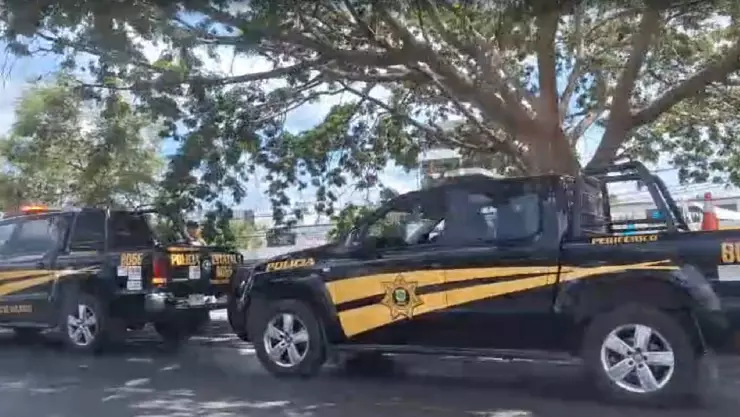 VIDEO_ Denso tráfico en el Periférico de Mérida por un percance vial