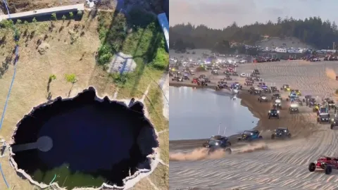Cenote y pista de razers en Toram, Mazatlán