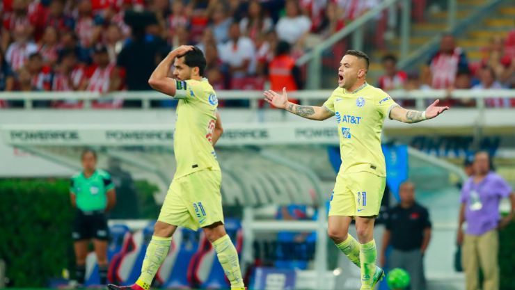 Jugadores del Am&eacute;rica