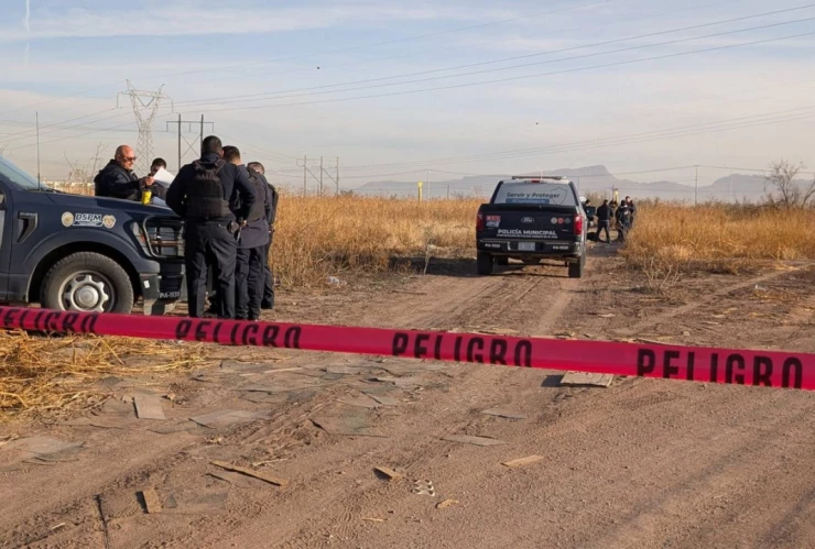 Localizan cuerpo calcinado junto al rastro municipal.