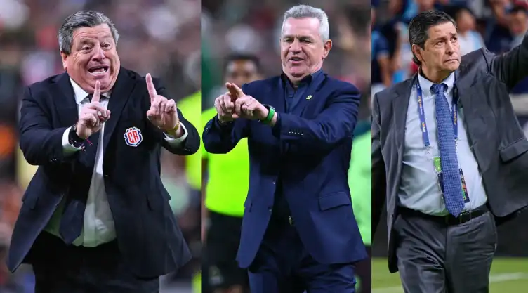 Javier Aguirre, piojo Aguirre y Luis Fernando Tena entrenadores mexicanos en Copa Oro 2025