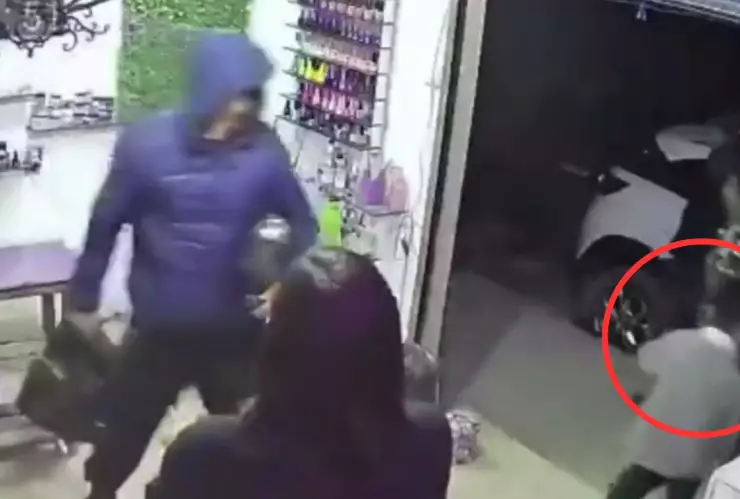 Asalto en estética de Hidalgo