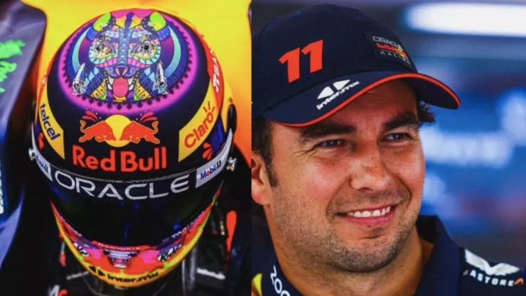 ‘Checo’ Pérez subastará casco que usará en el GP de México