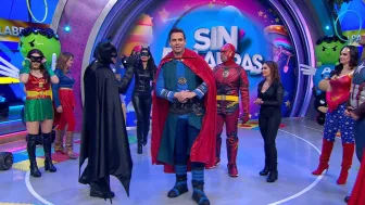 Pato se disfrazó de Doctor Strange, Mauricio de Batman, Viviann de Carrie Kelley y Kristal de Gatubela.