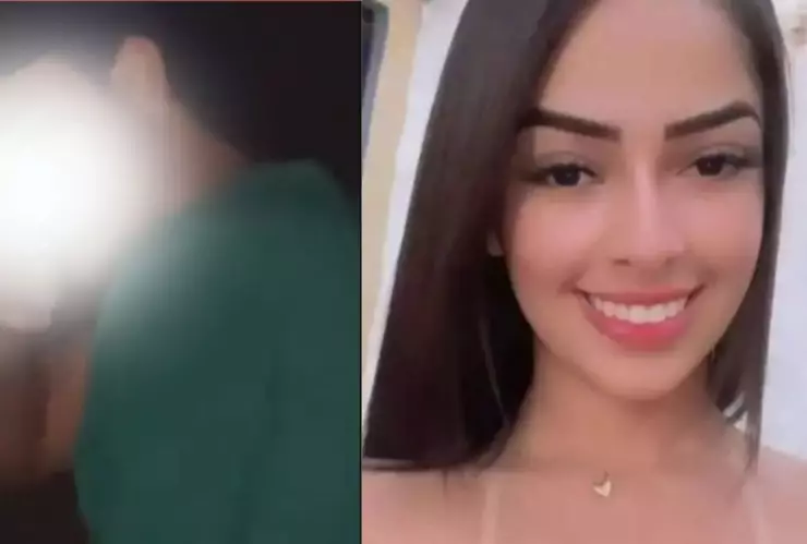 Mujer graba el momento cuando su novio la asesina en Brasil