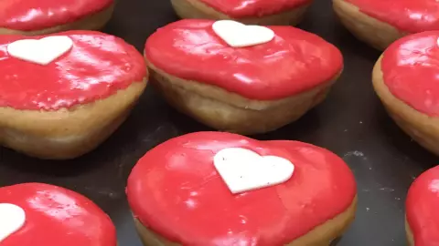 tienda de donas San Valentín