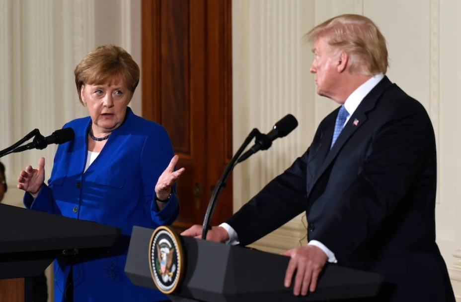 Merkel respuesta a Trump