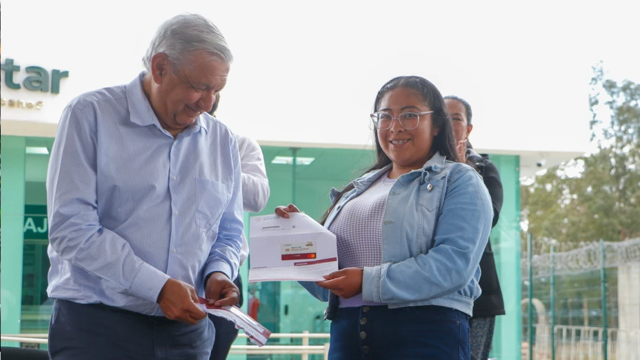 Inauguración Banco del Bienestar en Acambay, Edomex.