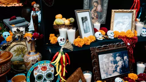 altar dia de muertos.