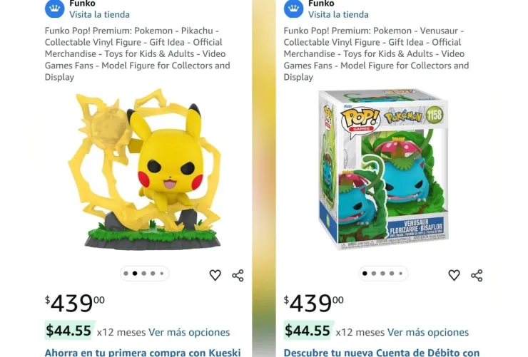 Nuevos Funko Pop de Pokémon 2026: Pikachu y Venusaur