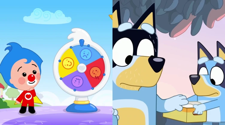 5 capítulos de Bluey y Plim Plim que ayudan a los niños a lidiar con la tristeza
