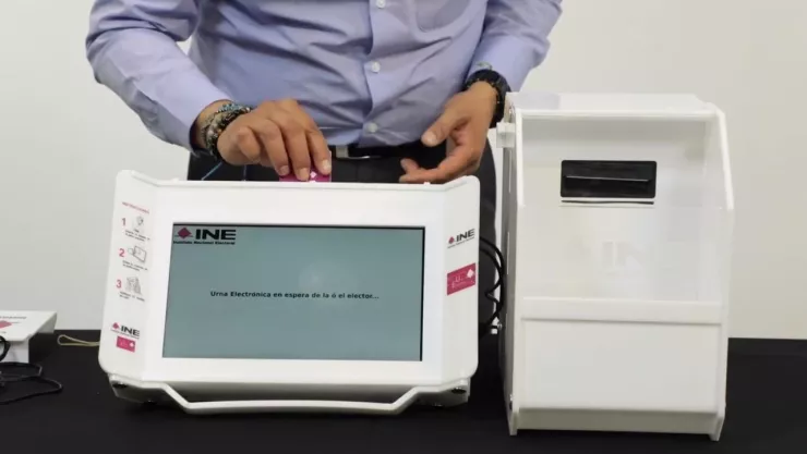 Elecciones Edomex 2023 urna electronica