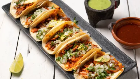 Tacos al pastor en CDMX