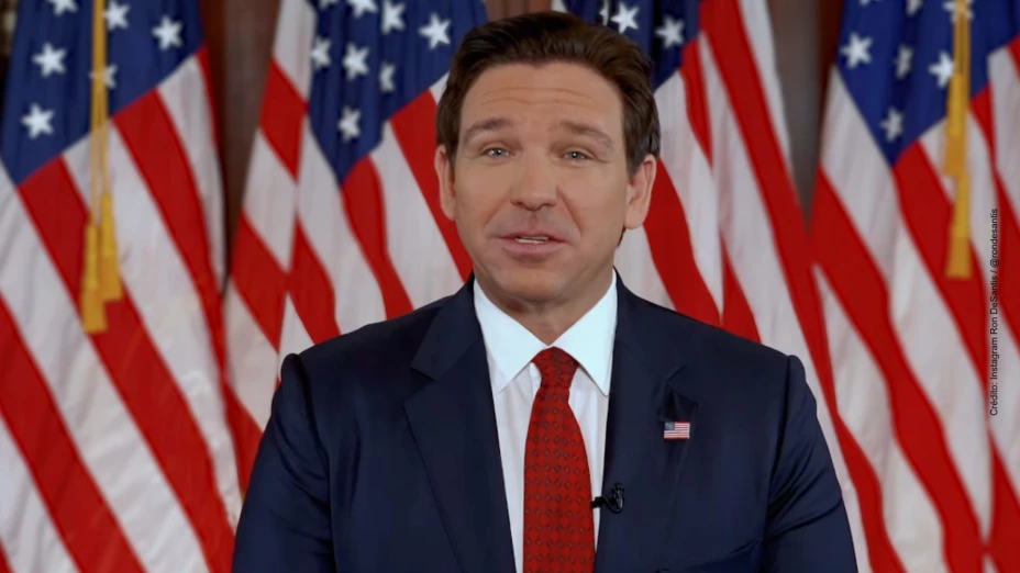 El gobernador de Florida, Ron DeSantis.