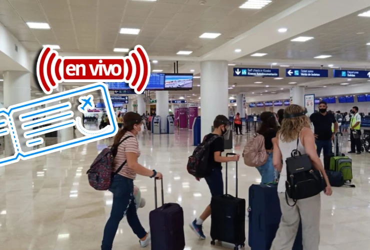 EN VIVO _ Estatus de vuelos hoy en el Aeropuerto de Cancún; viajes cancelados y demorados este 15 de diciembre de 2025.webp