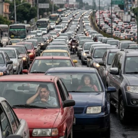 El tráfico en la CDMX