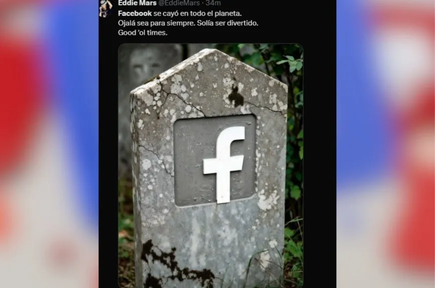 Los mejores MEMES de la caída de Facebook hoy martes 3 de marzo