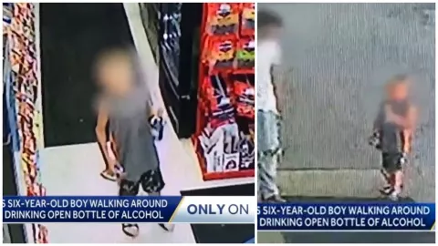 Video niño alcohol misma noche