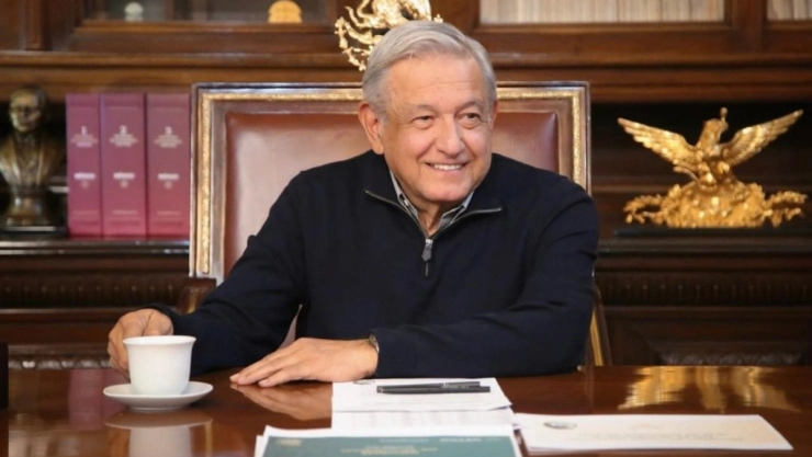 AMLO banda Oaxaca Zócalo