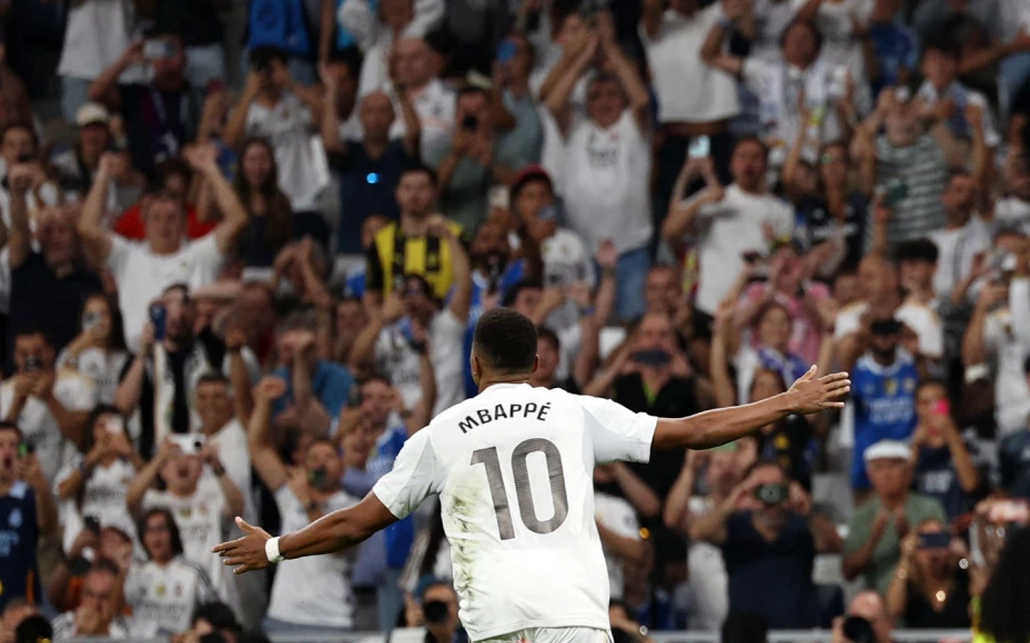 Kylian Mbappé, delantero del Real Madrid