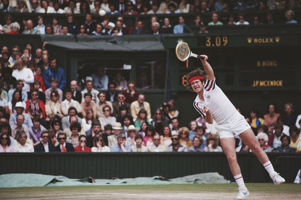 John Mcenroe tuvo duelos espectaculares